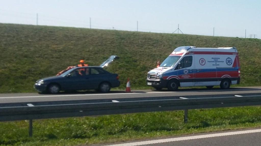 Pomocy potrzebował kierowca 