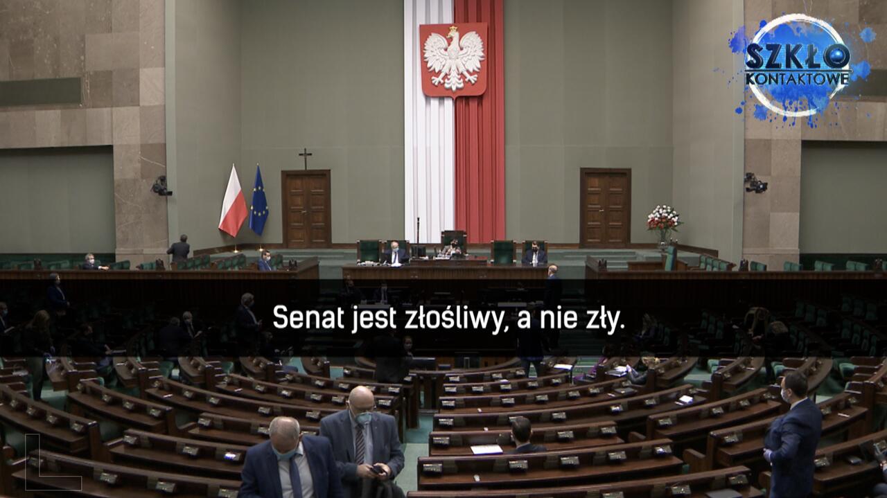 Ten Złośliwy Senat! - TVN24