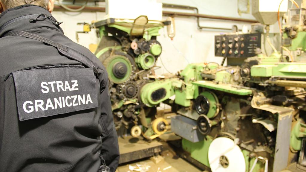 Straż graniczna zlikwidowała fabrykę
