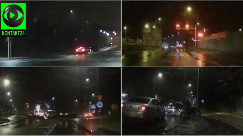 Kalisz: nocny pościg za pijanym kierowcą