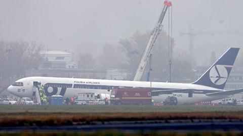 Boeing 767 dwa tygodnie temu miał usterkę
