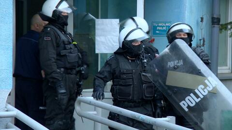 Wyroki za zamieszki przed komisariatem policji we Wrocławiu