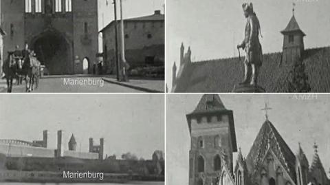 Amatorski film z Malborka lat 40tych