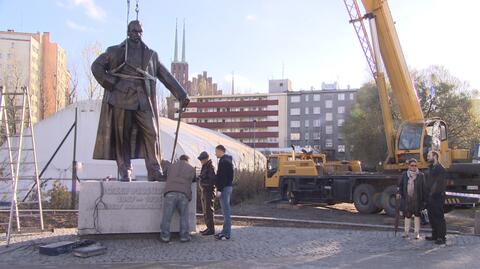 Piłsudski stanął w centrum Gdyni