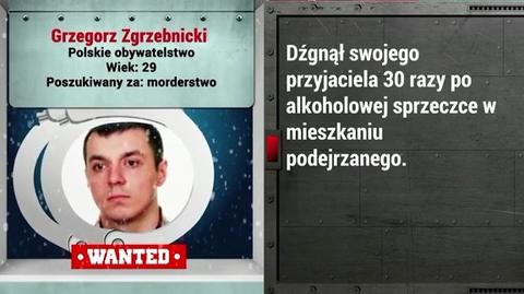 Grzegorz Zgrzebnicki jest poszukiwany przez policję 