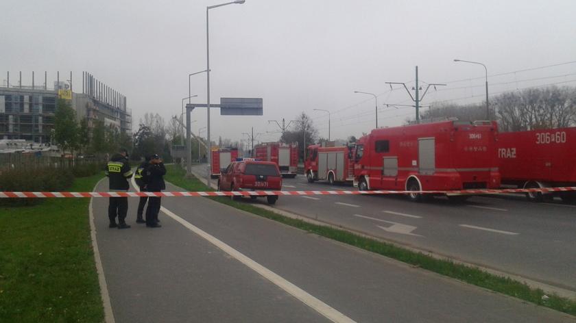 Przywrócono ruch po uszkodzeniu gazociągu w centrum Poznania