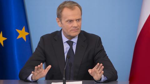 Tusk o finansowaniu partii