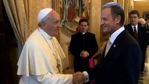 Polityczny spór o spotkanie z papieżem 