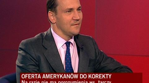 Sikorski: Czekamy na krok Amerykanów