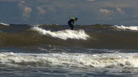Surfując na Bałtyku
