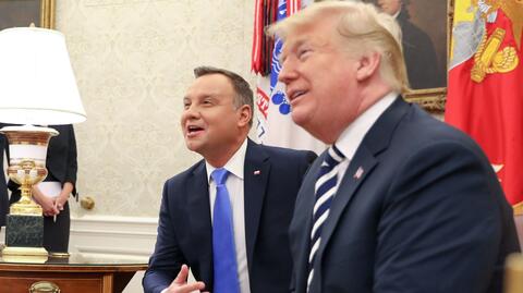 Prezydent Andrzej Duda w Waszyngtonie