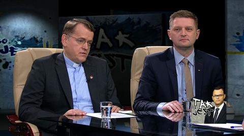 ks. Dariusz Oko i Andrzej Rozenek