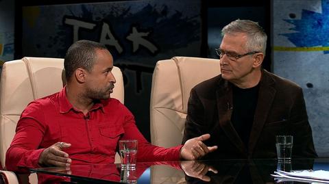 Krystian Legierski i Olgierd Łukaszewicz w programie "Tak jest" 