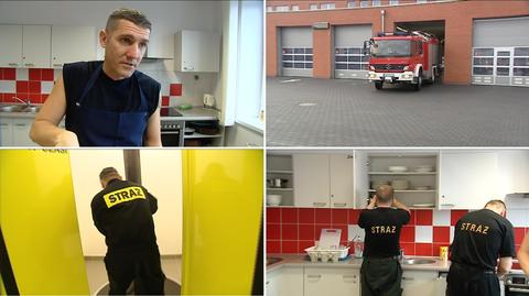 "Będzie barszcz i pierogi" - mówią o wigilii w pracy wrocławscy strażacy