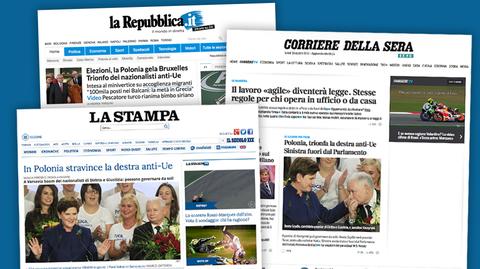 Włoska prasa straszy efektami zwycięstwa PiS