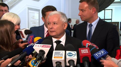 Kaczyński o zmianach w prawie: to wielki prezent dla przestępców
