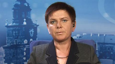 Beata Szydło zapowiada merytoryczną kampanię