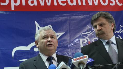 Jarosław Kaczyński krytykuje politykę zagraniczną Tuska