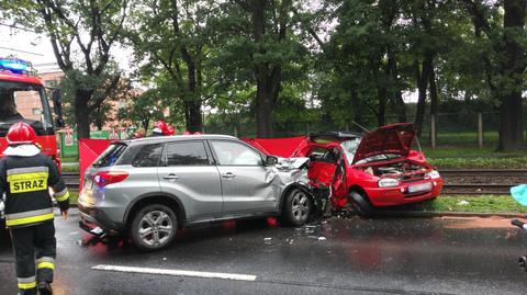 Wypadek we Wrocławiu. Jedna osoba nie żyje