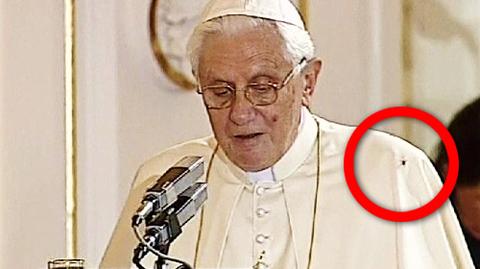 Benedykta XVI nie ruszył nawet pająk