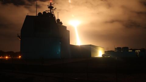 Test rakiety systemu Aegis z 2014 roku
