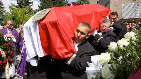 Pogrzeb kapitana w Jarocinie w Wielkopolsce