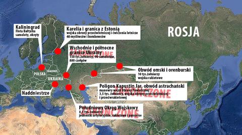 Rosyjskie manewry od Bałtyku po Syberię