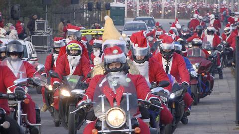 Mikołaje na Motocyklach w Trójmieście