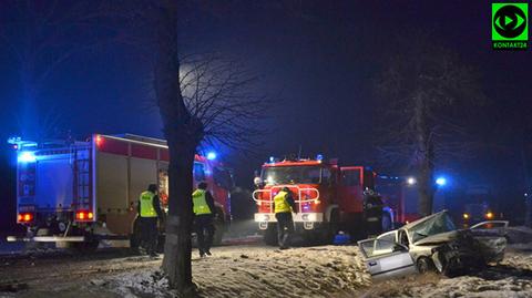 W wypadku na trasie Świdnica-Dzierżoniów zginął 23-latek