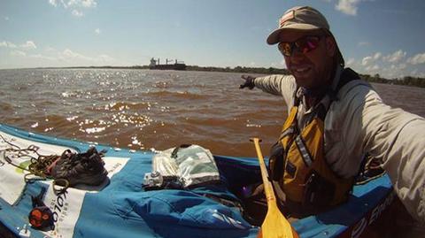 Marcin Gienieczko kończy wodny etap Energa Solo Amazon Expedition