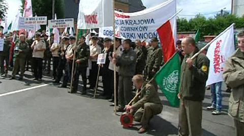 Protest na Zakopiance