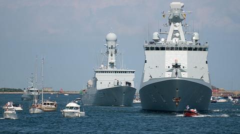 Duńska fregata drażni Rosjan