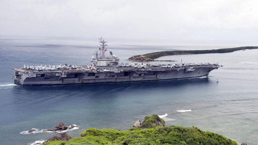 Lotniskowiec USS Ronald Reagan na Talisman Saber 2017