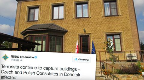 Polski konsulat w Doniecku od trzech miesięcy stoi pusty