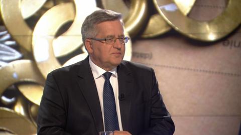 Bronisław Komorowski w "Faktach po Faktach"