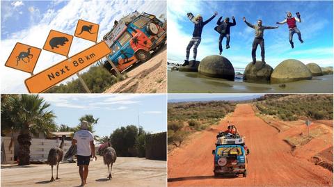 Organizator wyprawy "Busem przez świat" o wrażeniach po powrocie z krainy kangurów