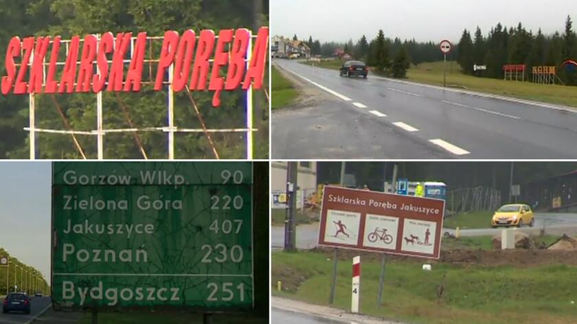 Znaki w całej Polsce kierują do Jakuszyc, choć... taka miejscowość nie istnieje