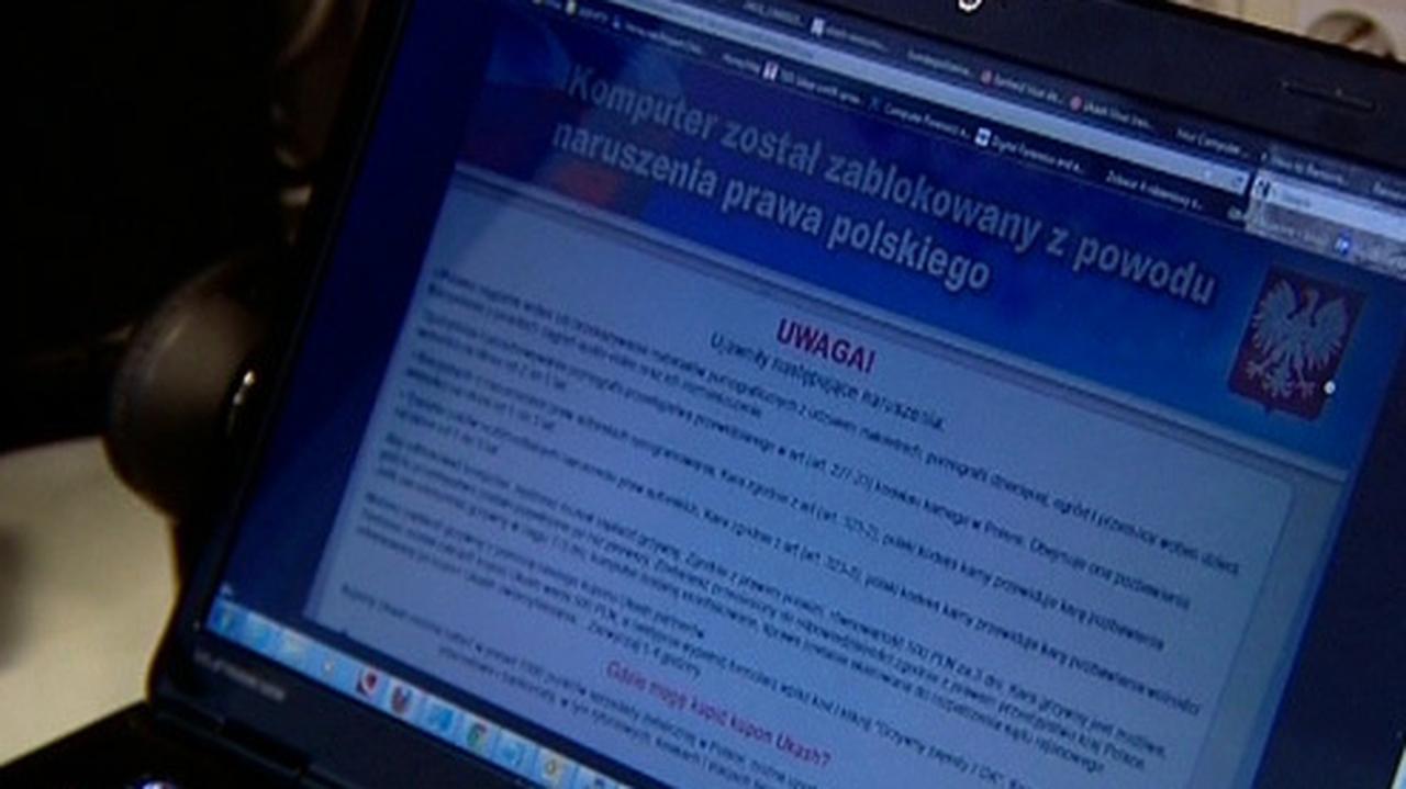 Groźny wirus w sieci jak policyjny komunikat TVN24