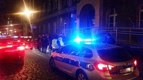 Nocna akcja policji na poznańskim Starym Rynku