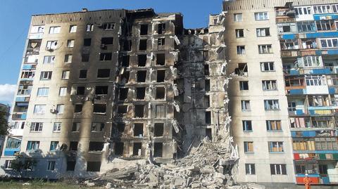 Zniszczone szkoły w Donbasie