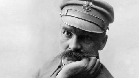 Archiwalny film z marszałkiem Józefem Piłsudskim