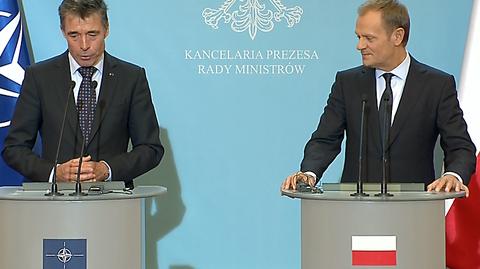 Szef NATO i premier Polski po spotkaniu