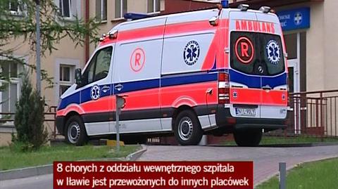 Do godziny 19 pacjenci muszą zostać rozwiezieni do innych placówek