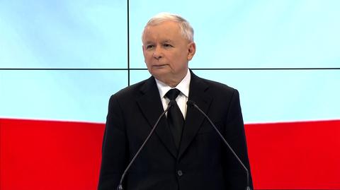 Jarosław Kaczyński zadowolony z wyniku wyborów w Rybniku
