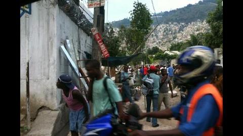 Amatorskie wideo z Haiti