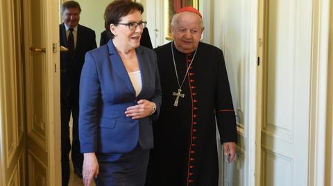 Ewa Kopacz spotkała się z kardynałem Dziwiszem