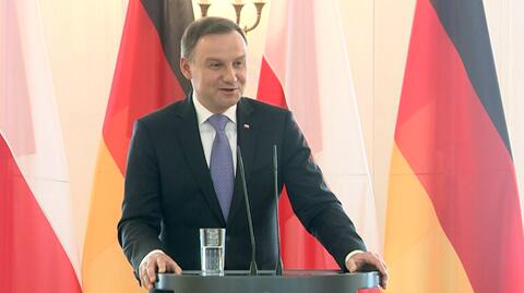 Prezydent Andrzej Duda w Niemczech