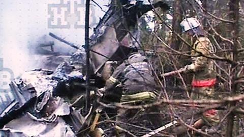 Rosyjski samolot z nieznanych przyczyn uderzył w ziemię