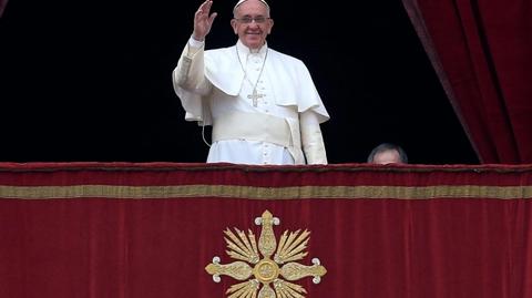 Papież Franciszek udzielił błogosławieństwa Urbi et Orbi