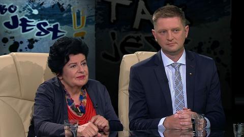 Joanna Senyszyn i Andrzej Rozenek w Tak Jest